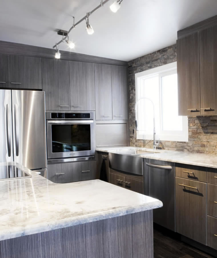 Fantasy Brown Satin Marble